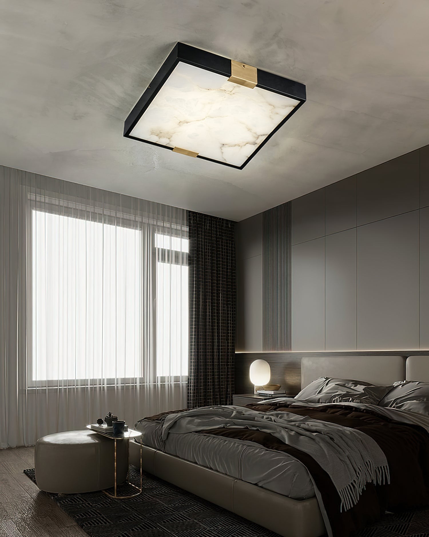 Lucien Alabaster Plafondlamp HL2985