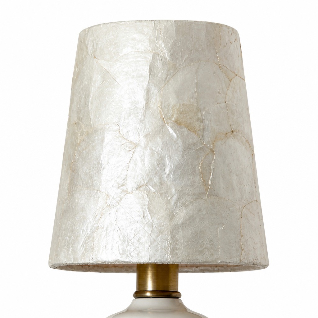 Shellure Keramische Schelp Wandlamp - Elegante Franse Stijl Slaapkamer Accentlamp HL3552