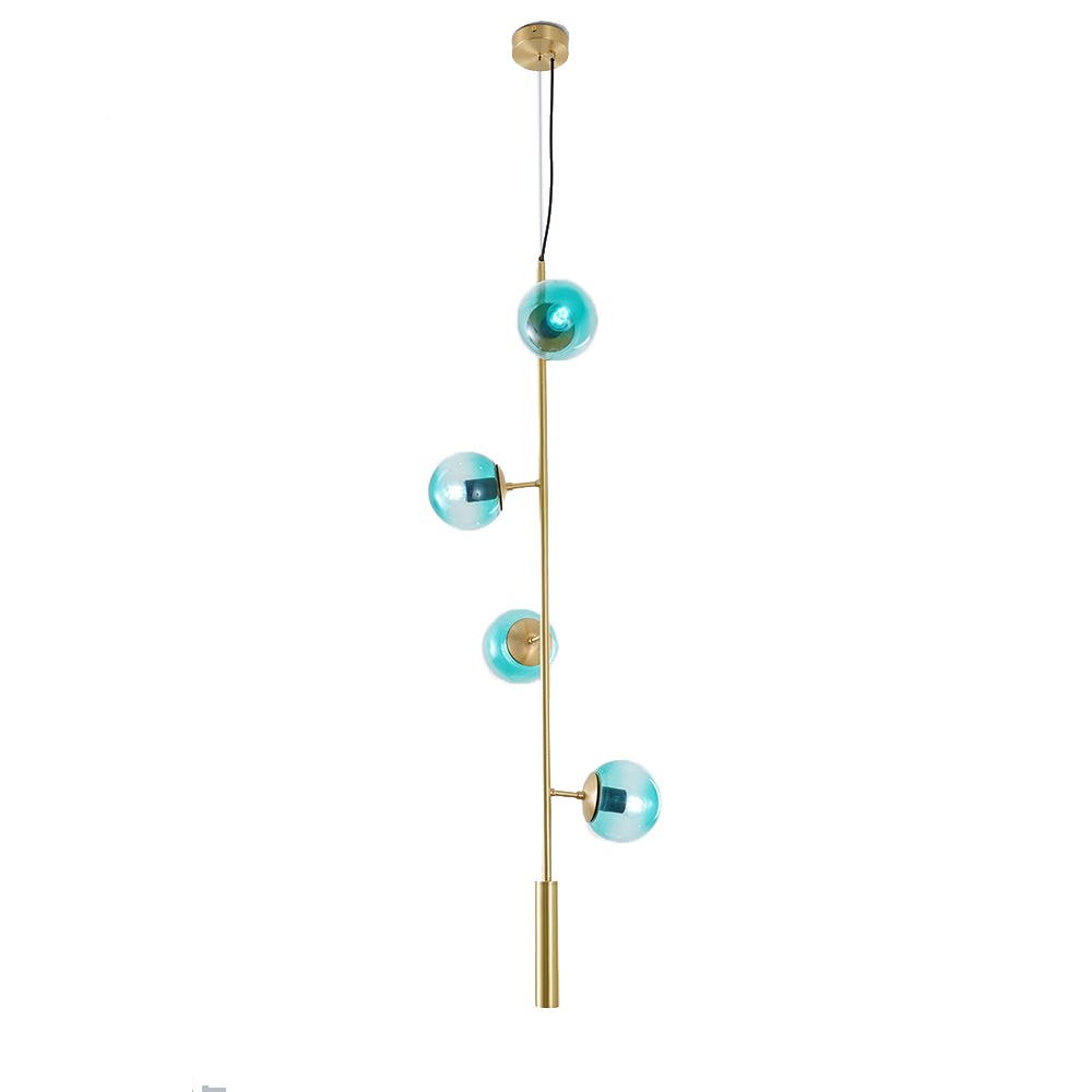 Orb moderne glazen bol hanglamp voor woonkamer