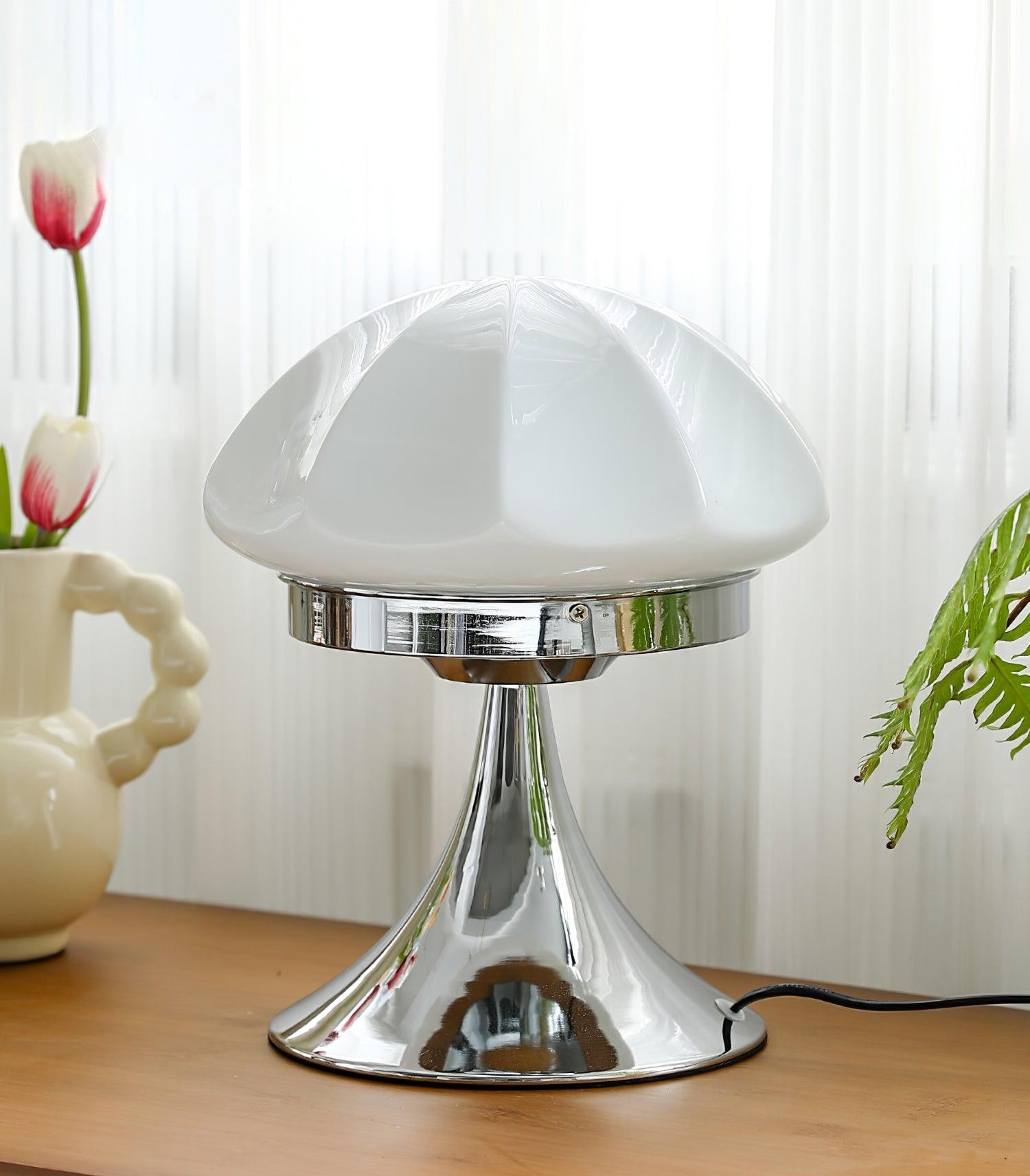 Bauhaus Glazen Tafellamp Voor Slaapkamer HL468