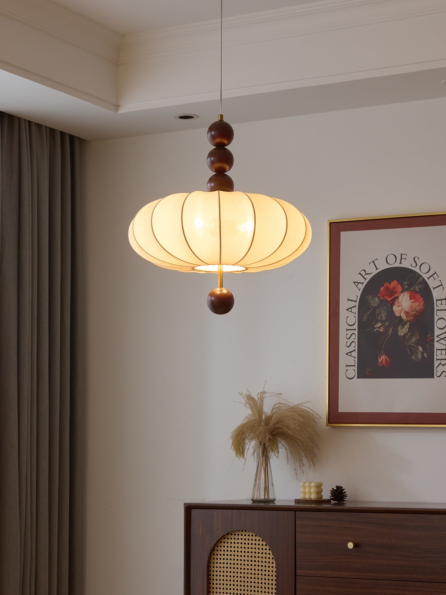 Adelaide stoffen hanglamp HL2903