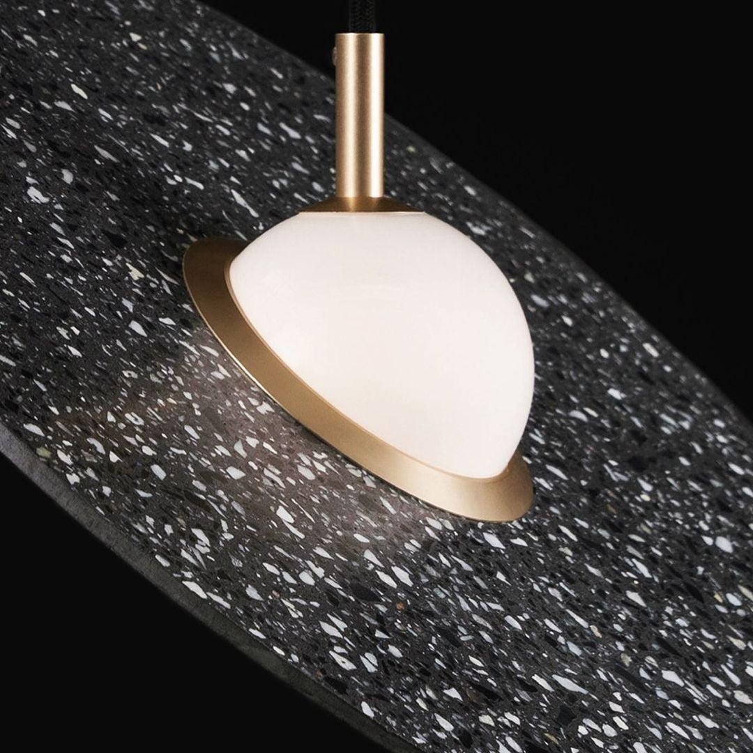 Scandinavische creatieve Terrazzo hanglamp HL811