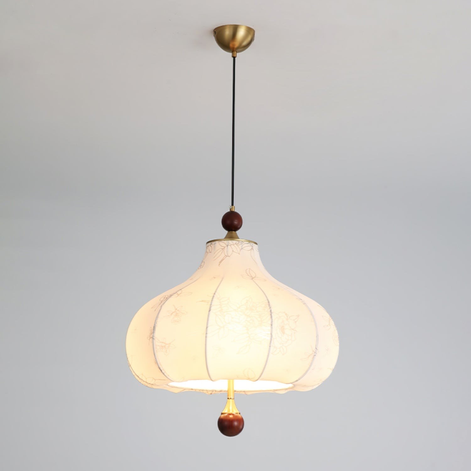 Franse Retro Stoffen Patroon Hanglamp HL496