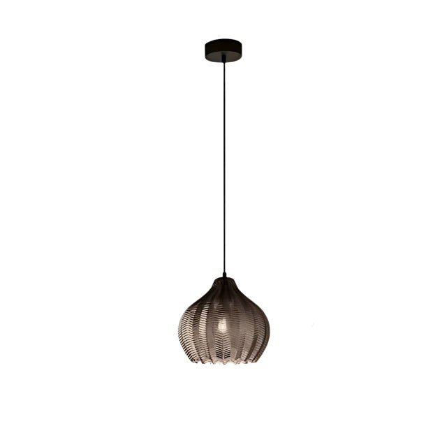 Hanglamp in golvend glas in Scandinavische stijl HL1242