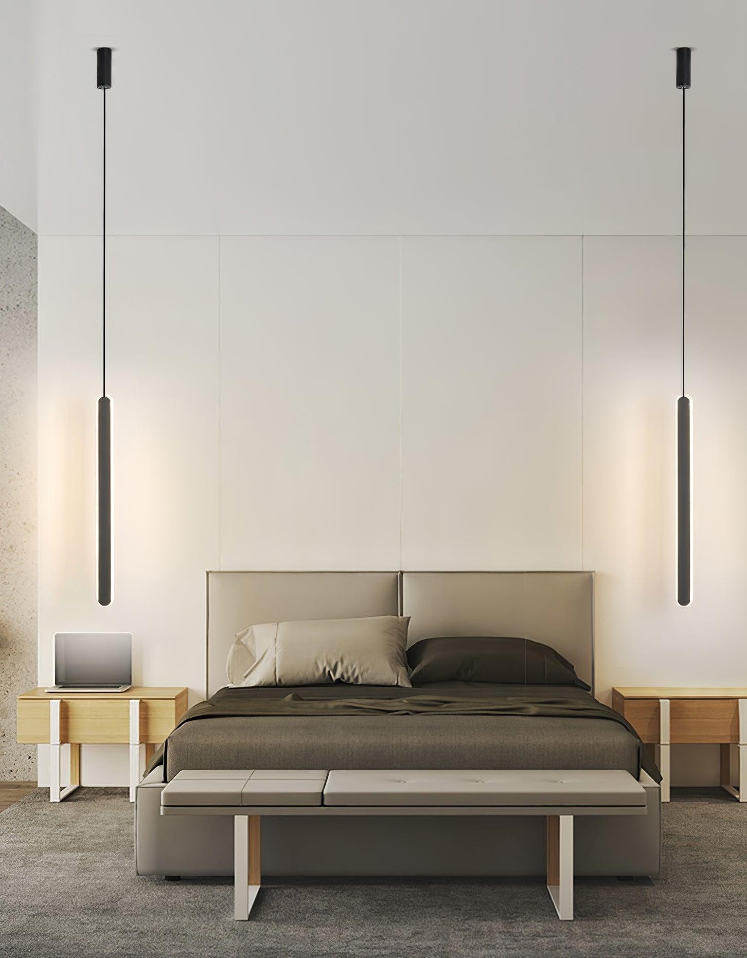 Nordic lineaire lange hanglamp HL729
