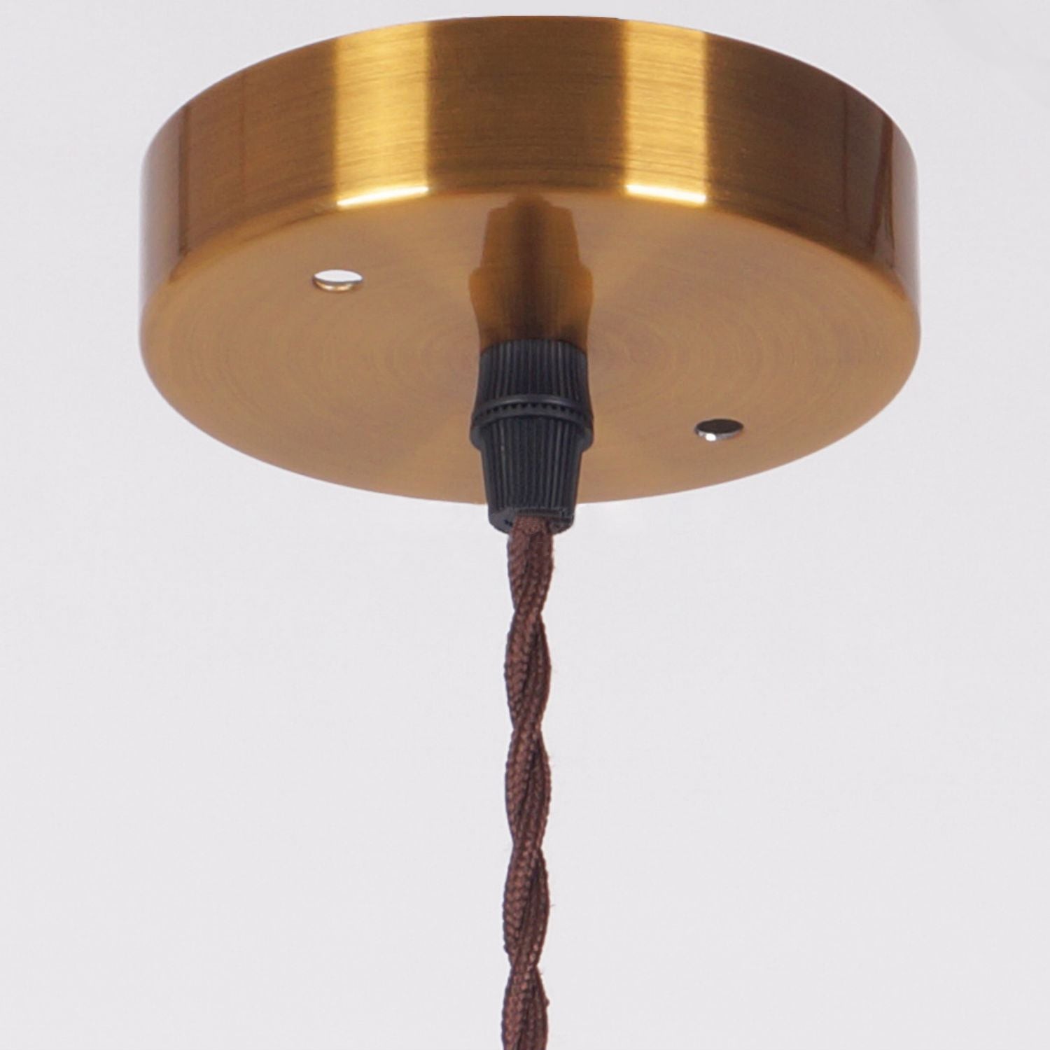 Rustieke hanglamp met schotelvormige kap HL3029