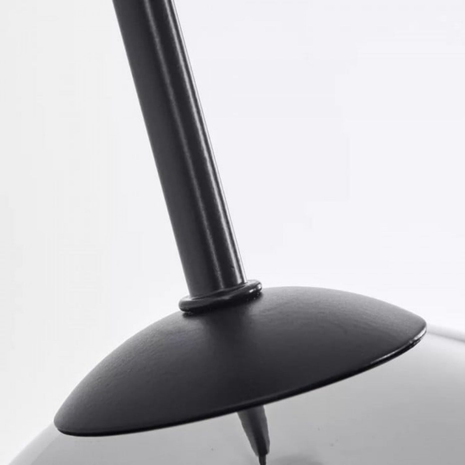 Koyoto rookgrijze glazen bol hanglamp