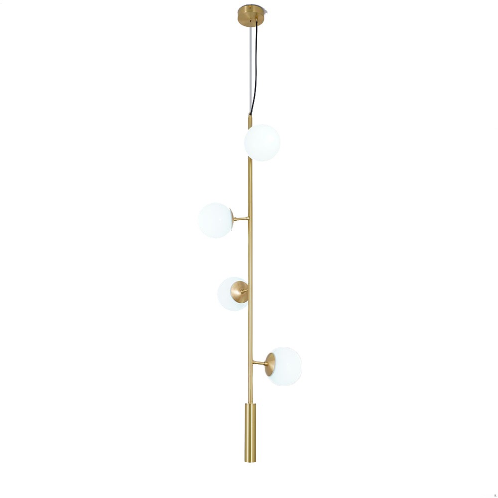 Orb moderne glazen bol hanglamp voor woonkamer