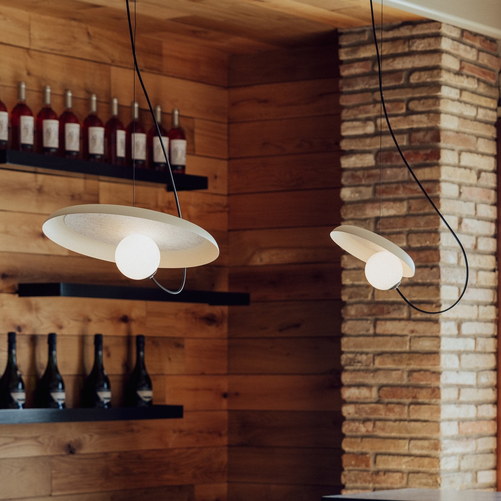 Akoestische schijf hanglamp HL3001