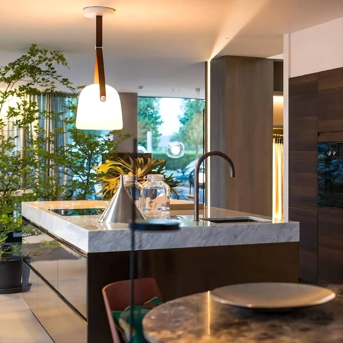 Mona LED Glazen Hanglamp