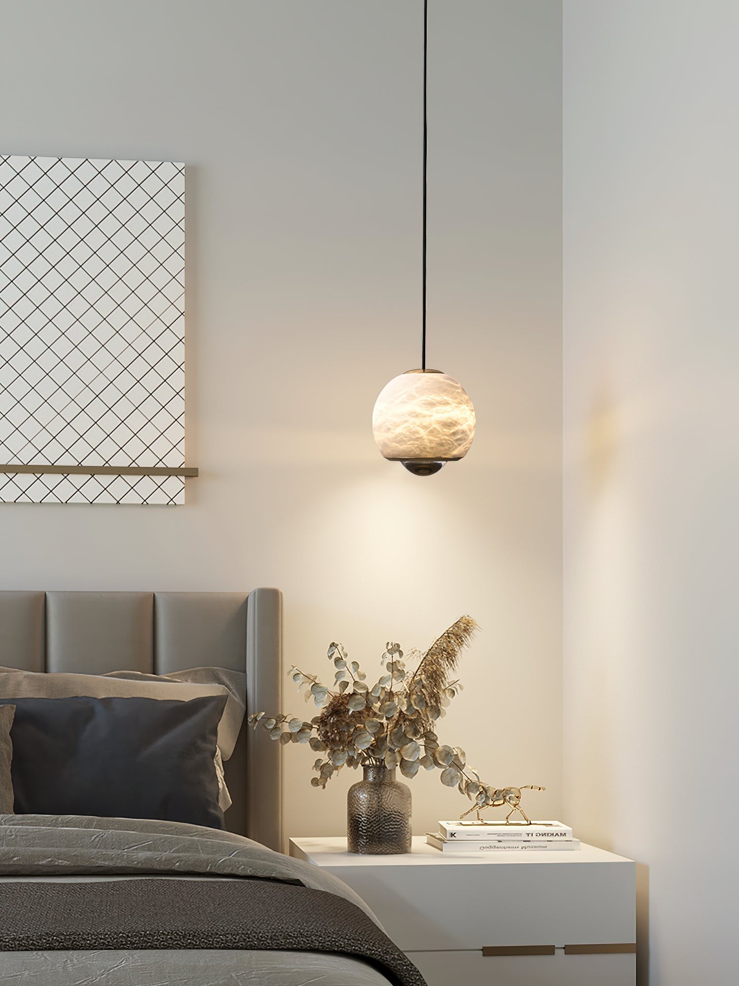 Ferox Alabaster hanglamp HL2975