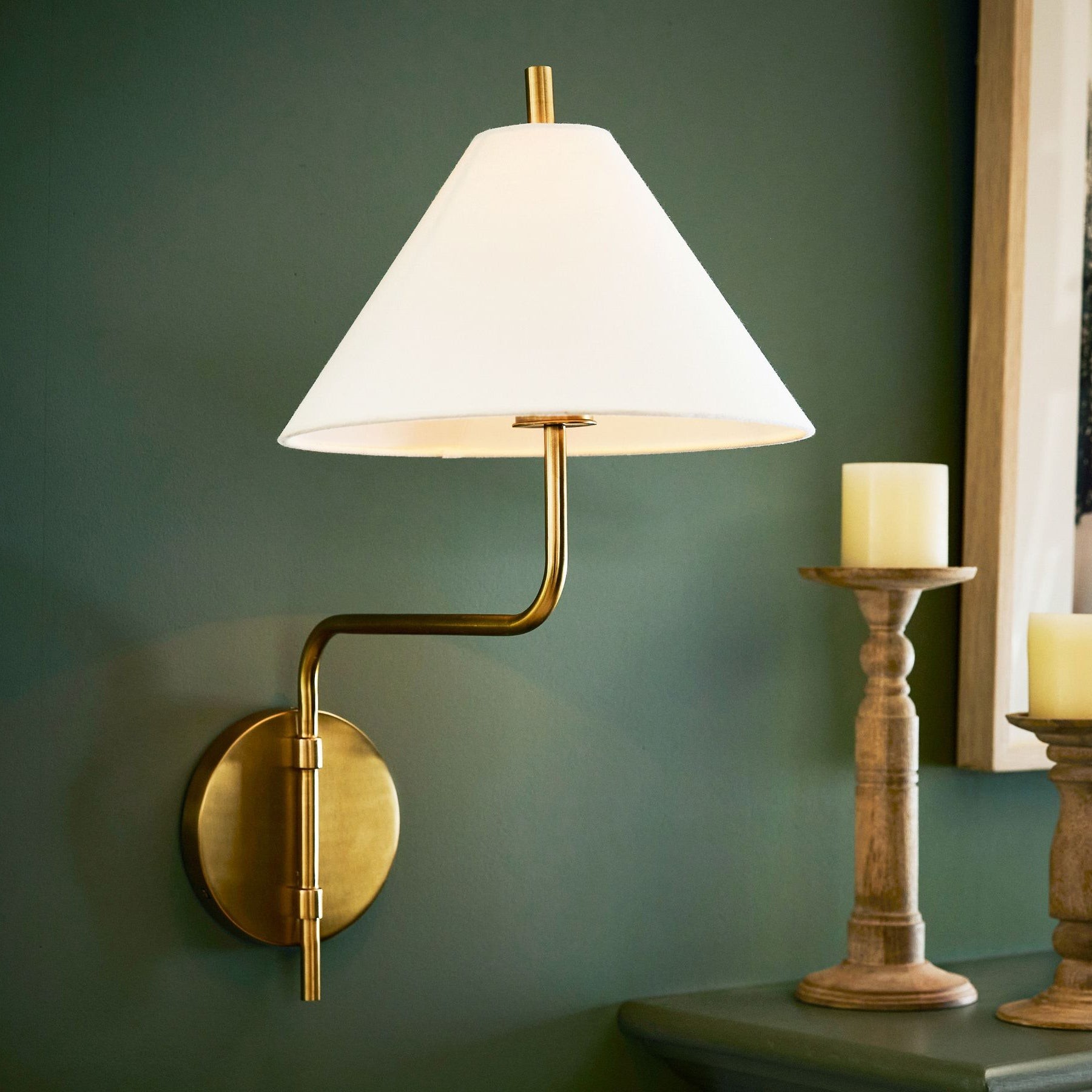 Monroe Metalen Wandlamp HL1187