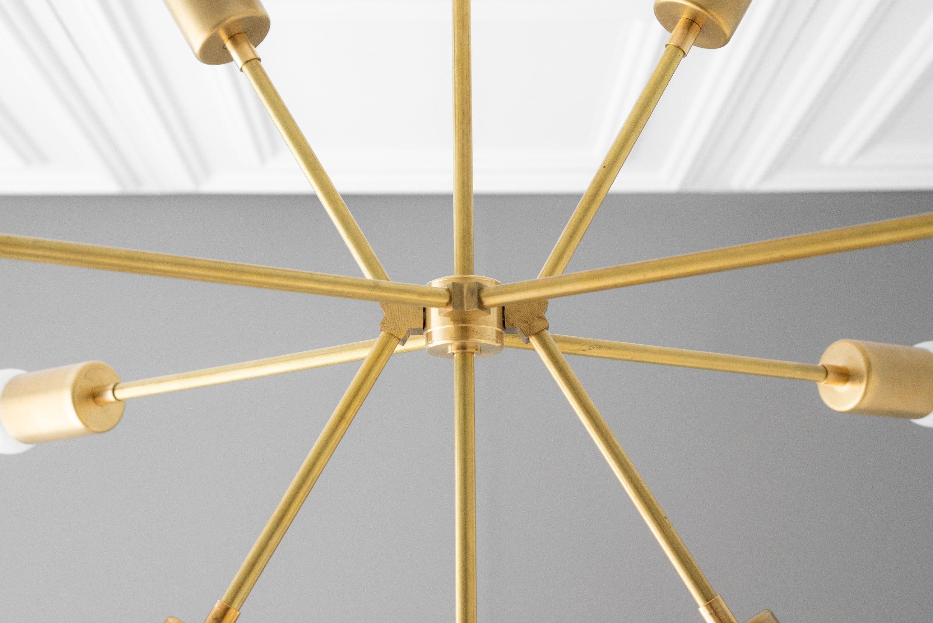 Mobilux Line moderne kroonluchter - Mid-Century plafondlamp HL1711