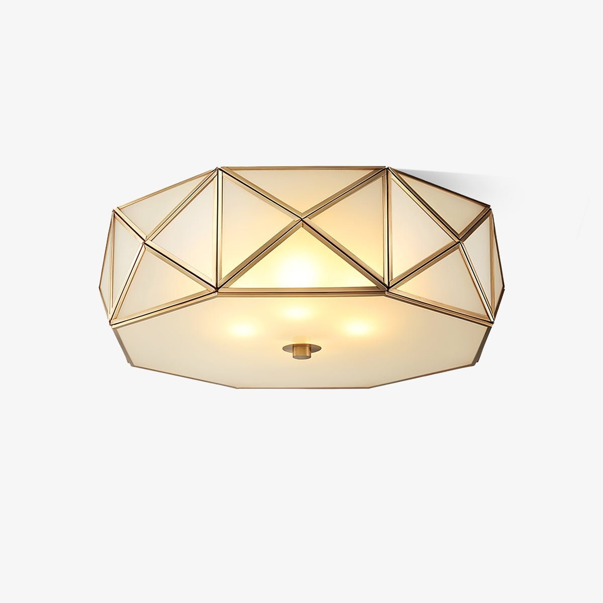Geometrisch gevormde plafondlamp HL526
