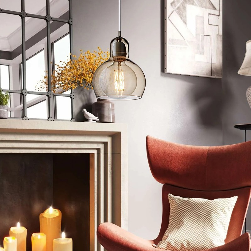 Mega Bulb Retro Glazen Hanglamp