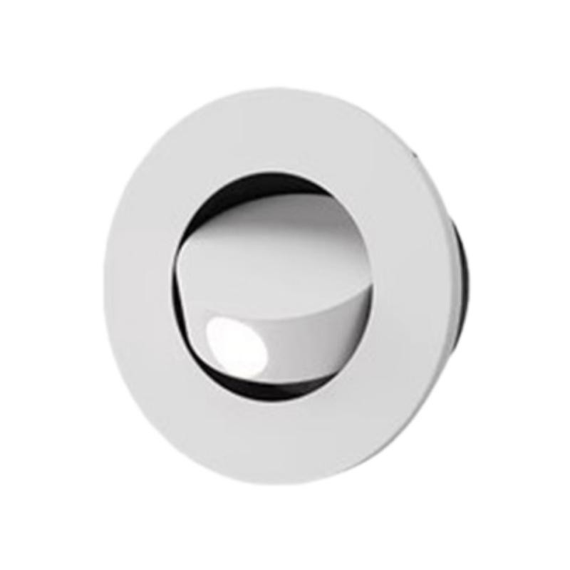 Draaibare inbouw led leeslamp voor naast het bed HL149