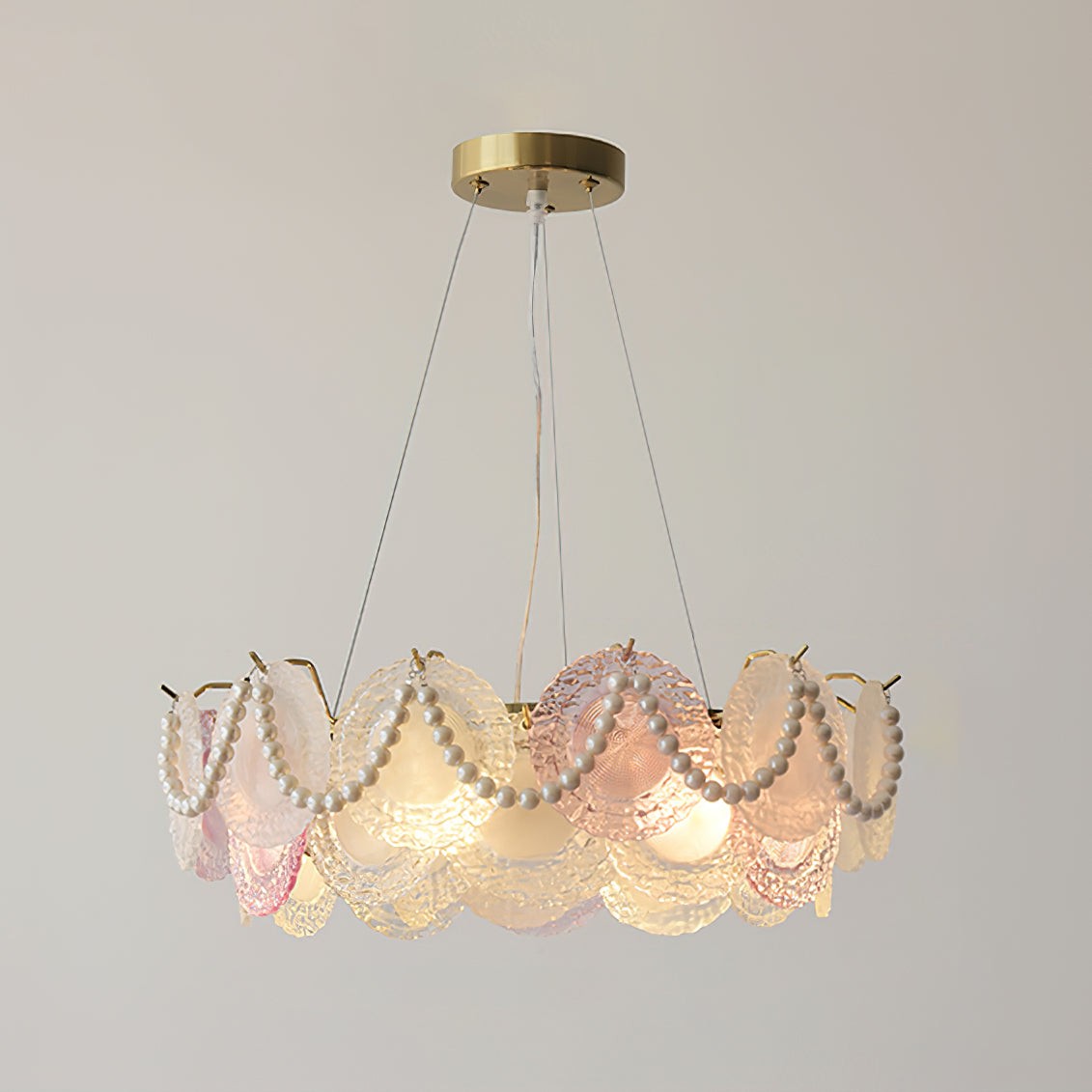 Ronde regenboog kroonluchter HL1144
