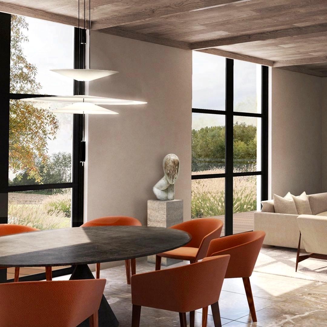 Plumeo Moderne Kroonluchter Eetkamer