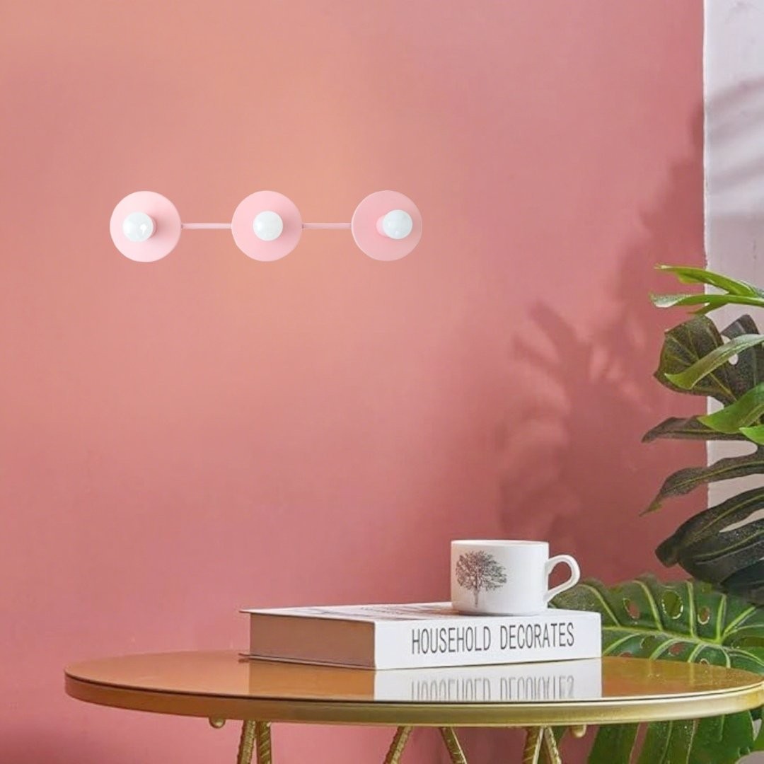Sferische wastafelwandlamp - Moderne badkamerverlichting met 3 lampen HL1411