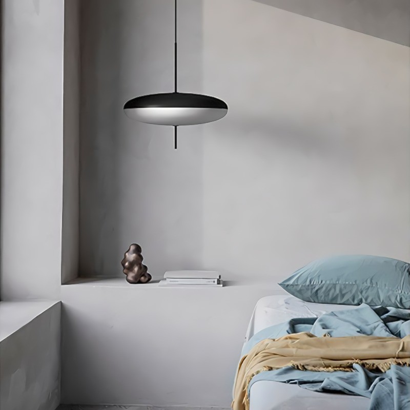 Moderne Ovale Schijf Vliegende Schotel Hanglamp