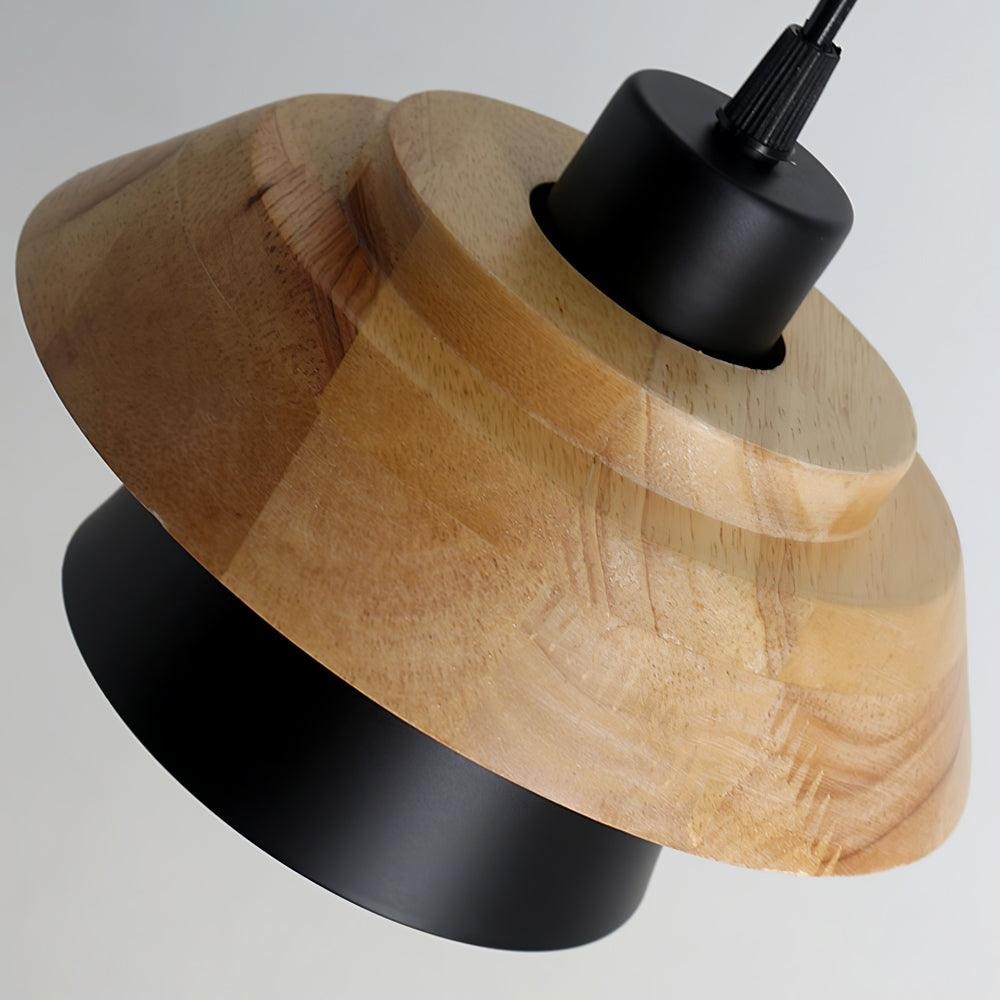 Hanglamp van steenhout HL728