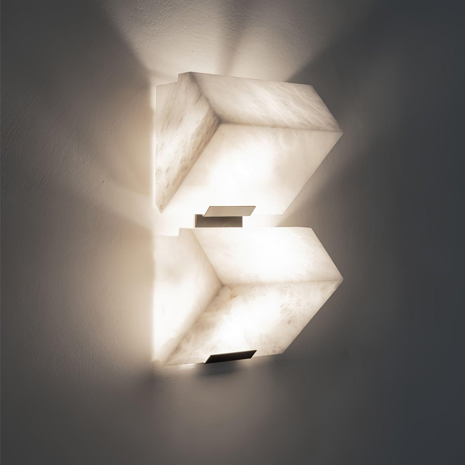Albasten wandlamp voor trappenhuis HL3201