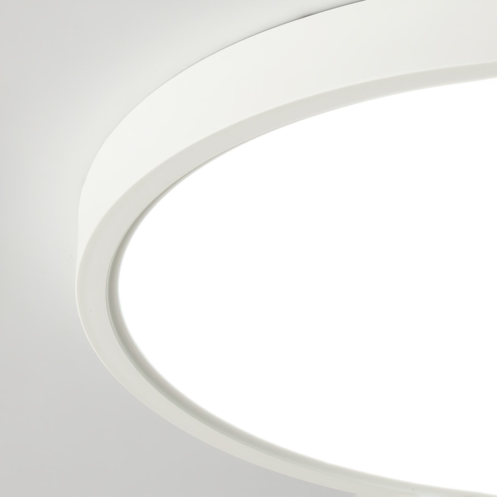 Minimalistische moderne ronde plafondlamp van acryl voor slaapkamer HL340
