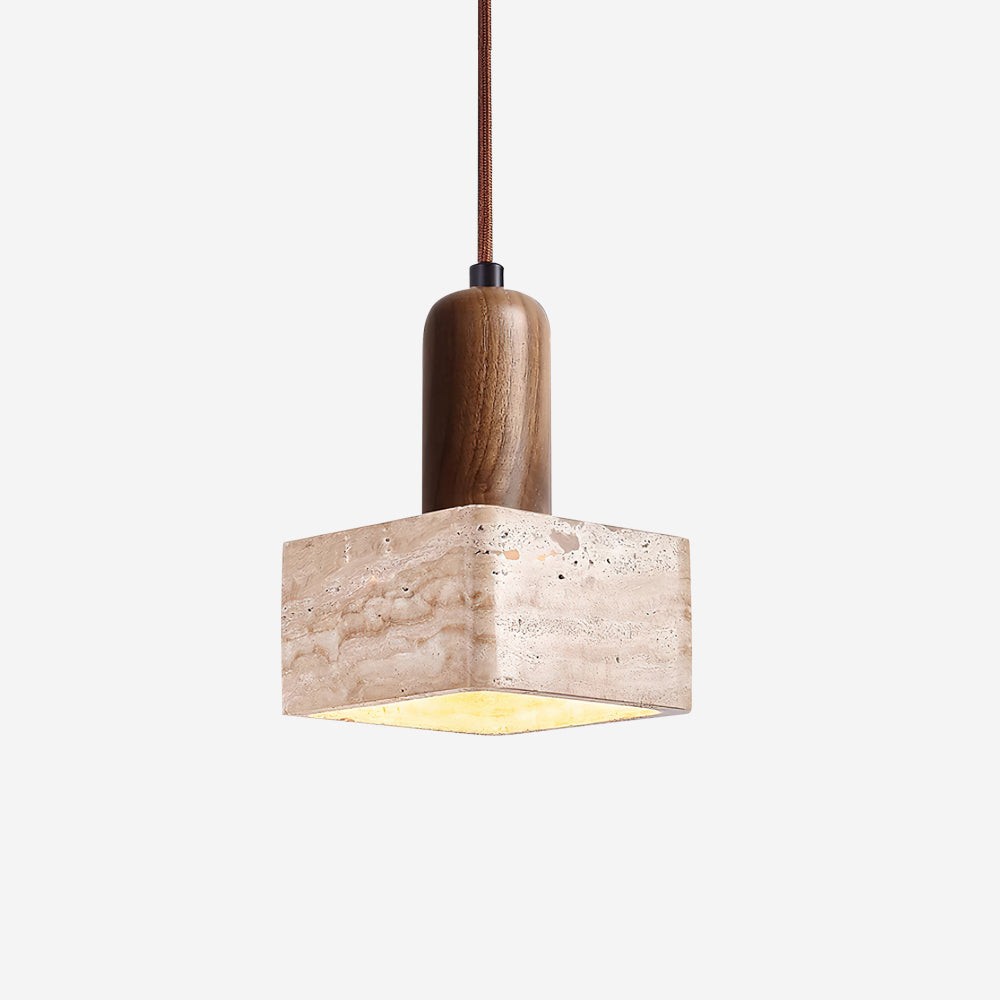 Eenvoudige elegante vierkante rechthoekige hanglamp HL903