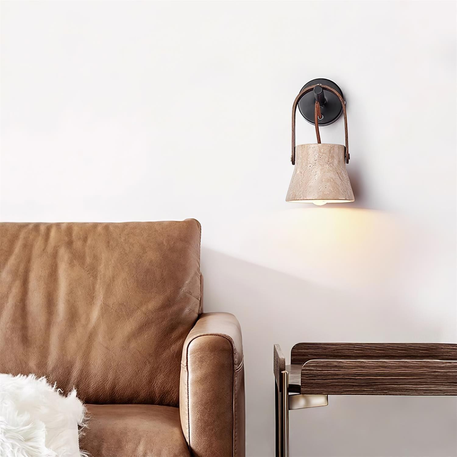 Gepersonaliseerde creatieve gebogen draagbare wandlamp HL512