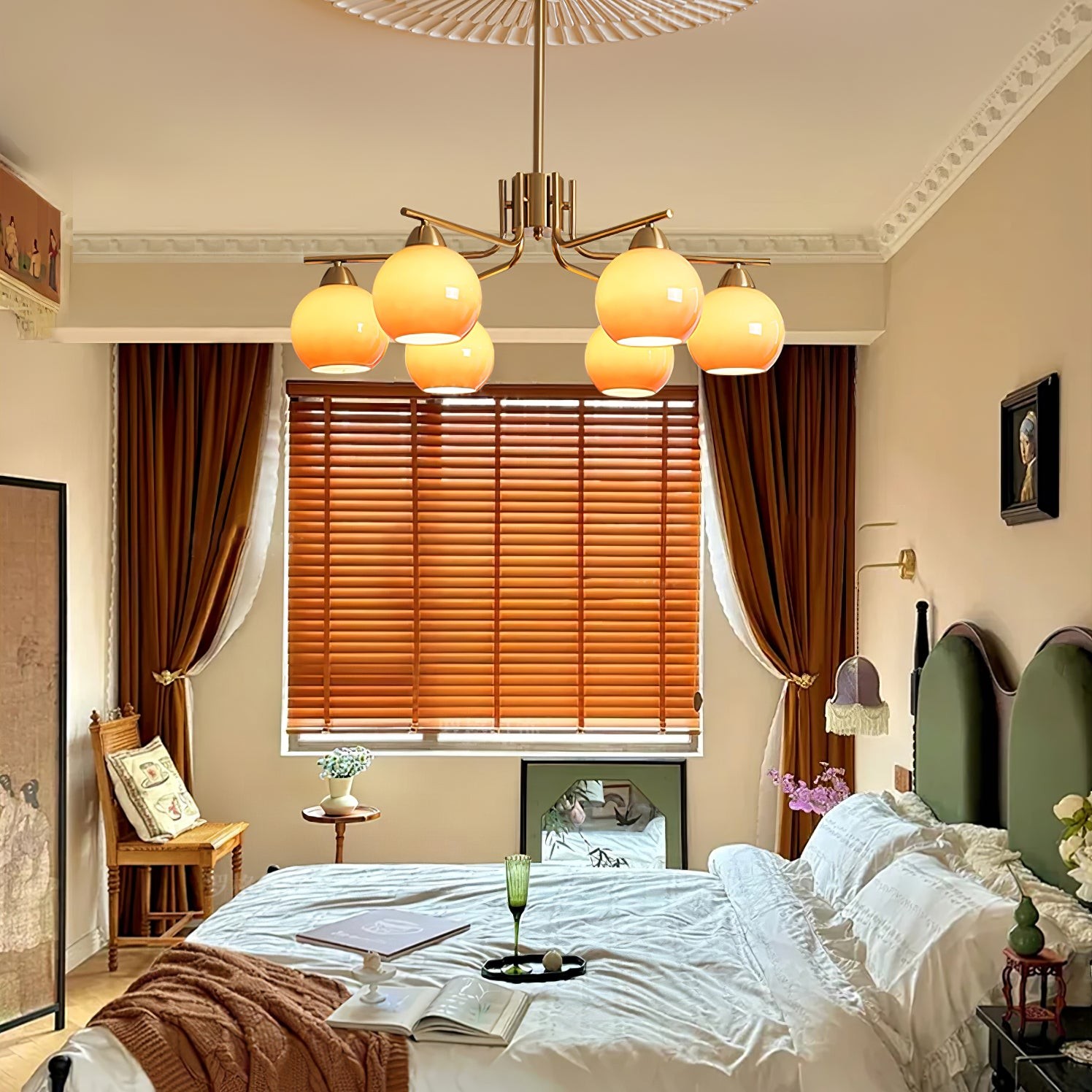 Creatieve Karamel Bolvormige Hanglamp HL410