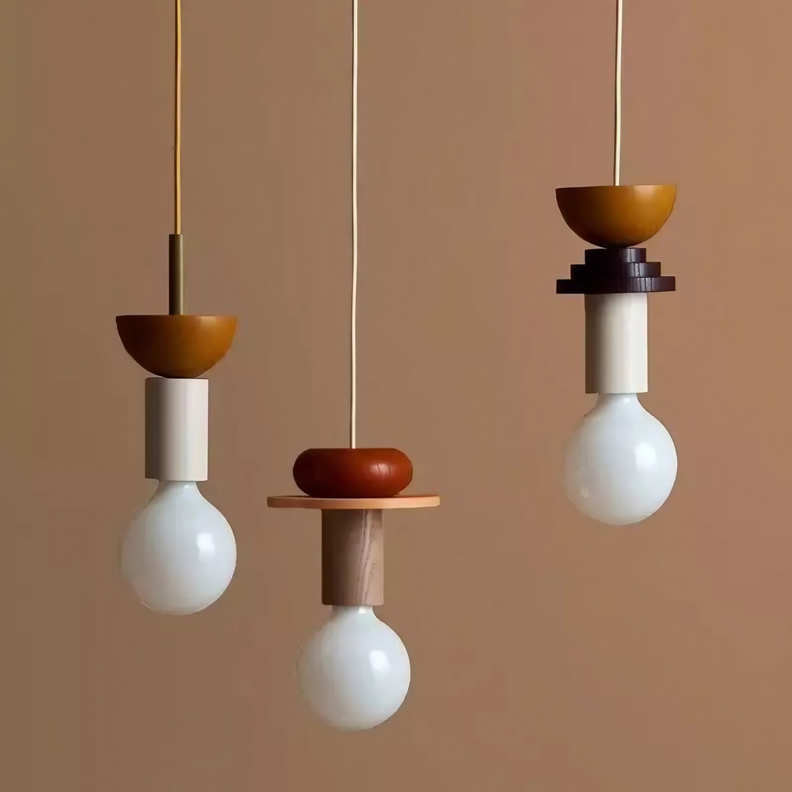 Nordic Geometrische Kleurrijke Design Hanglamp HL295