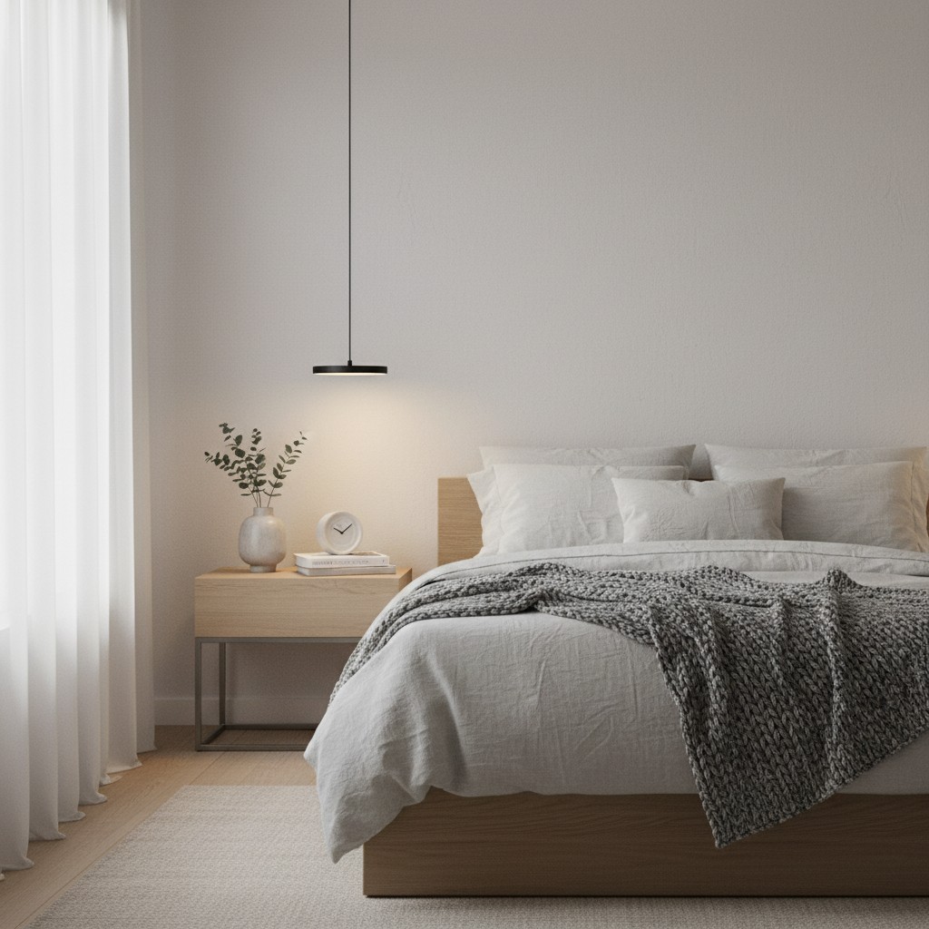 Feranox hanglamp met schijfvormig design - moderne stijl voor de eetkamer HL2405
