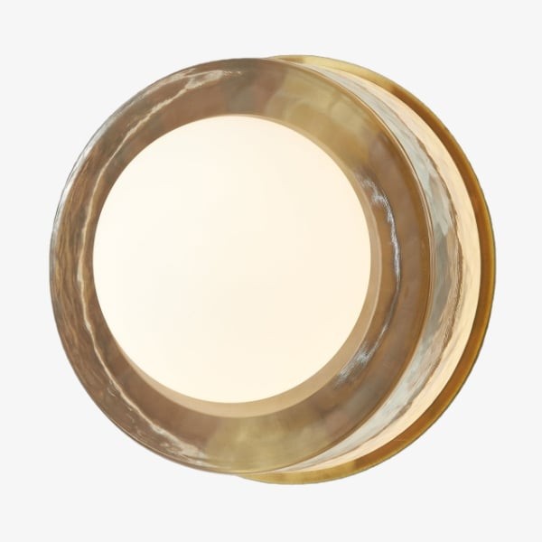 Vellaro wandlamp van glas en metaal - tijdloze stijl voor keuken- en kantoorverlichting HL1880