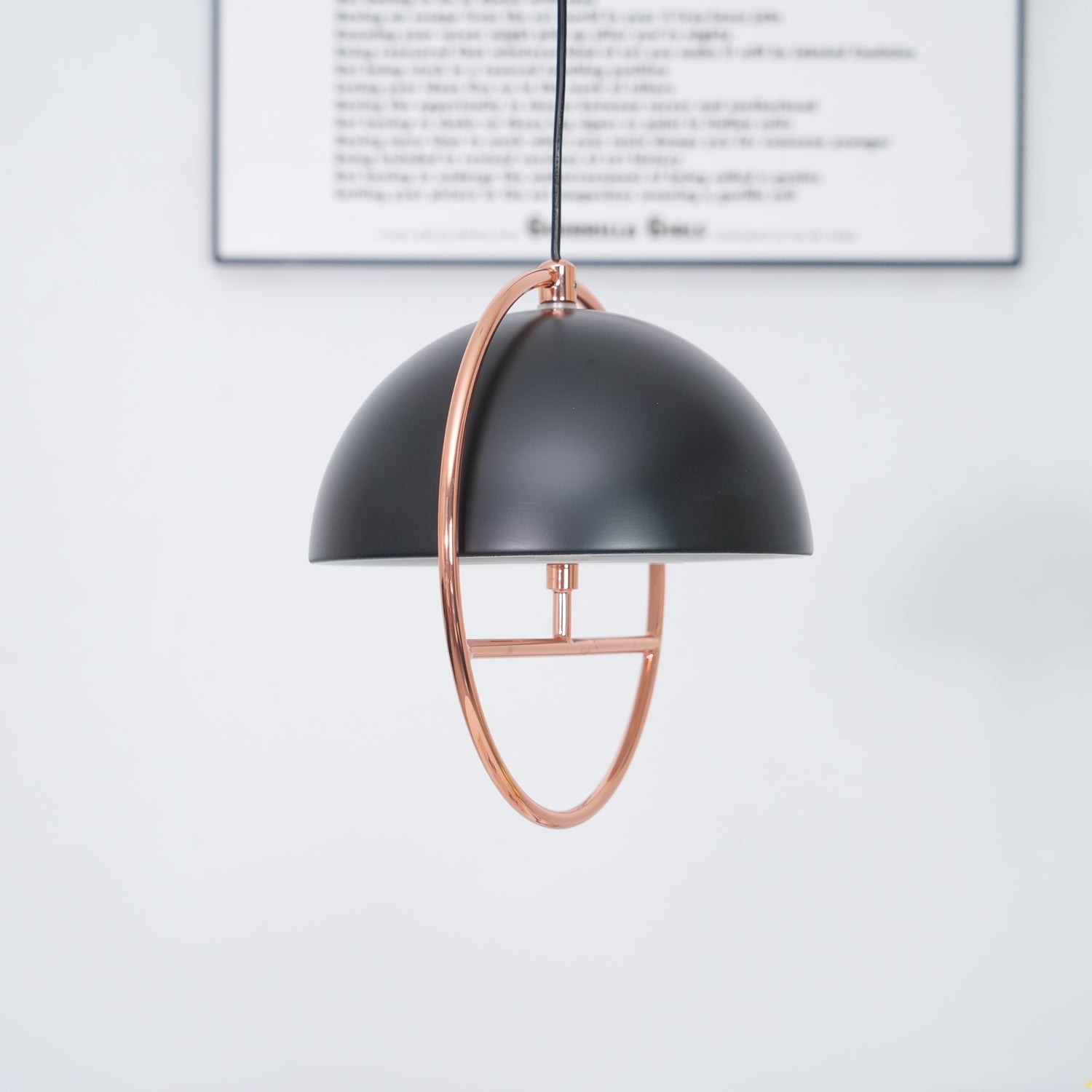Nordic Halfronde Ring Metalen Hanglamp HL550
