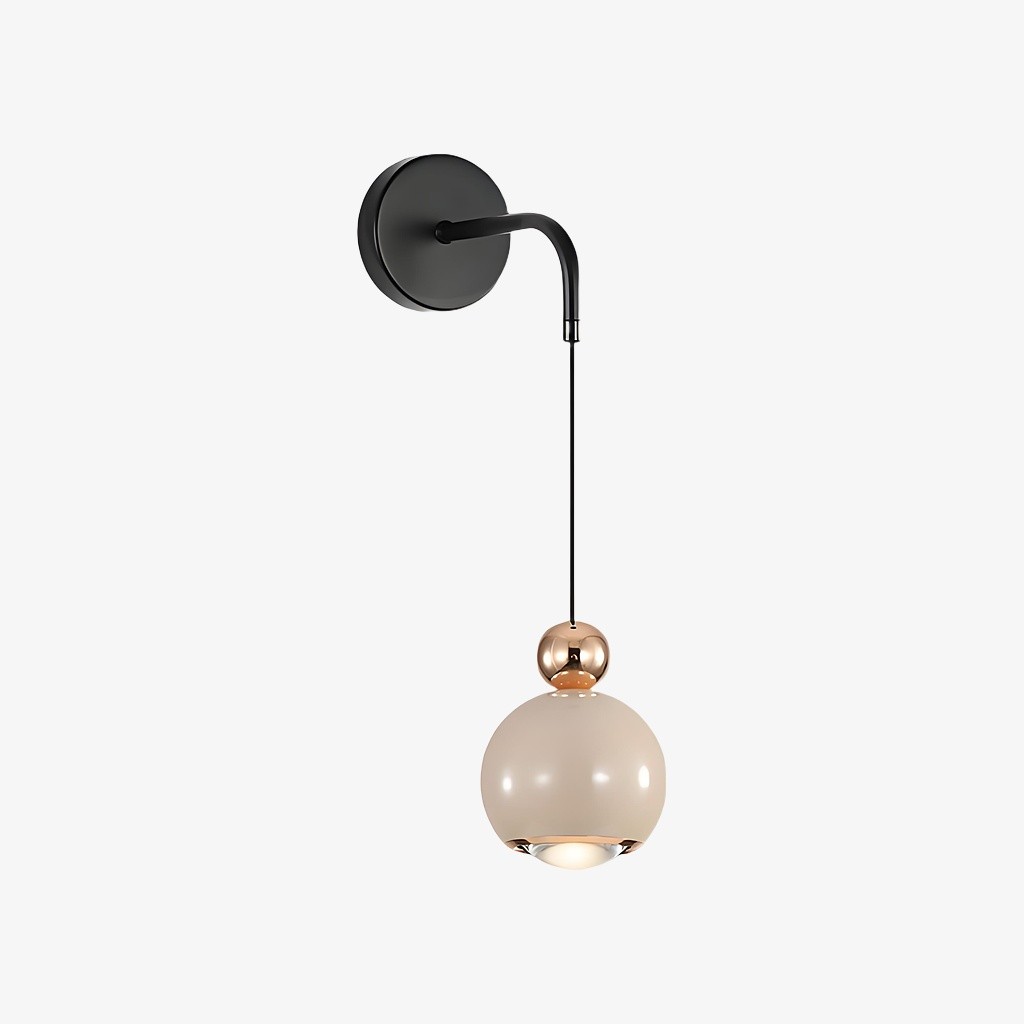 Glintap Nordic Globe wandlamp - minimalistische accentlamp voor slaapkamerinterieur HL3537