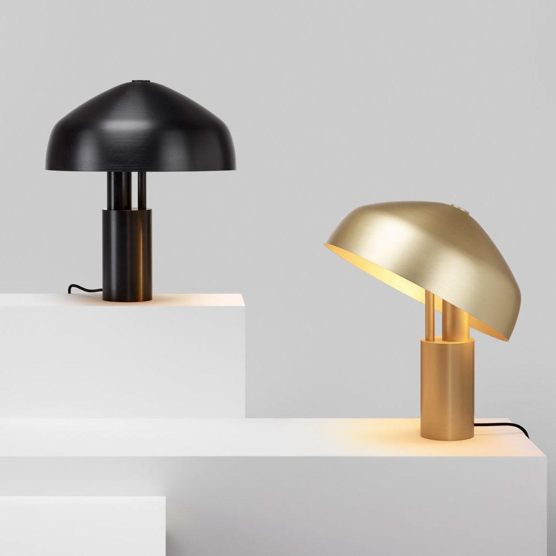 Modern minimalistisch design tafellamp met kromme kop HL652