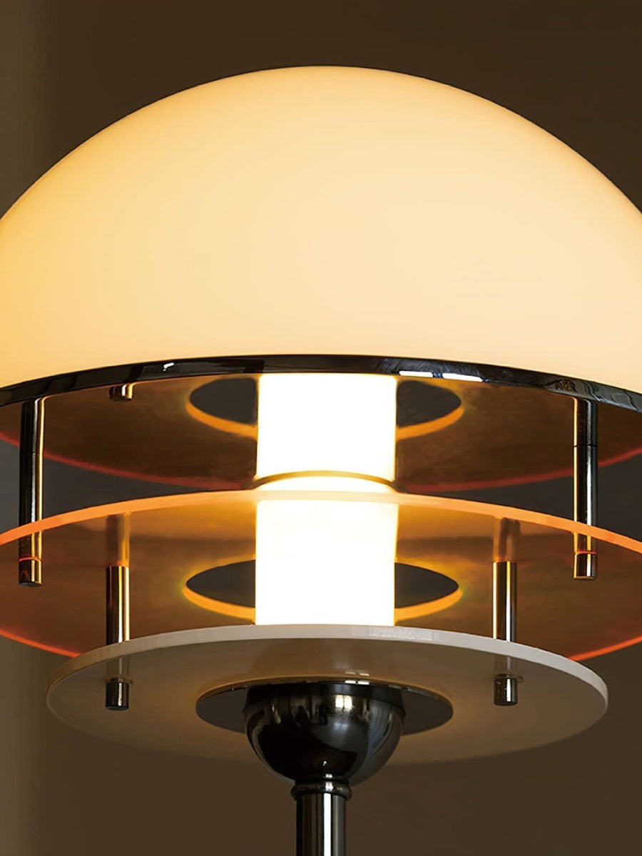 Bauhaus Vintage Stijl Acryl Zonsondergang Tafellamp HL1033