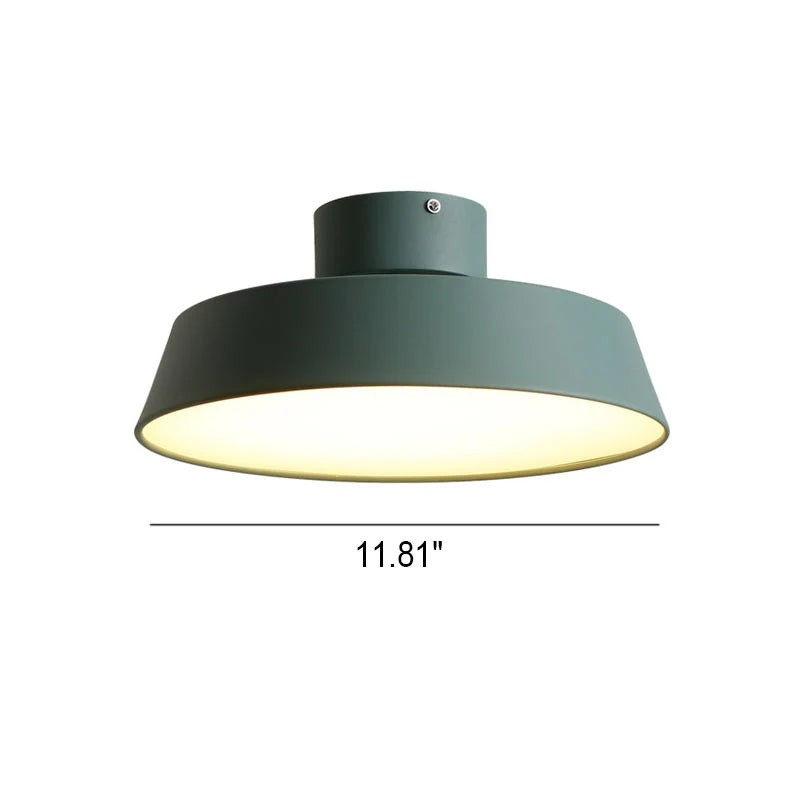 Nordic Minimalist Ronde Aluminium LED Plafondlamp HL1264