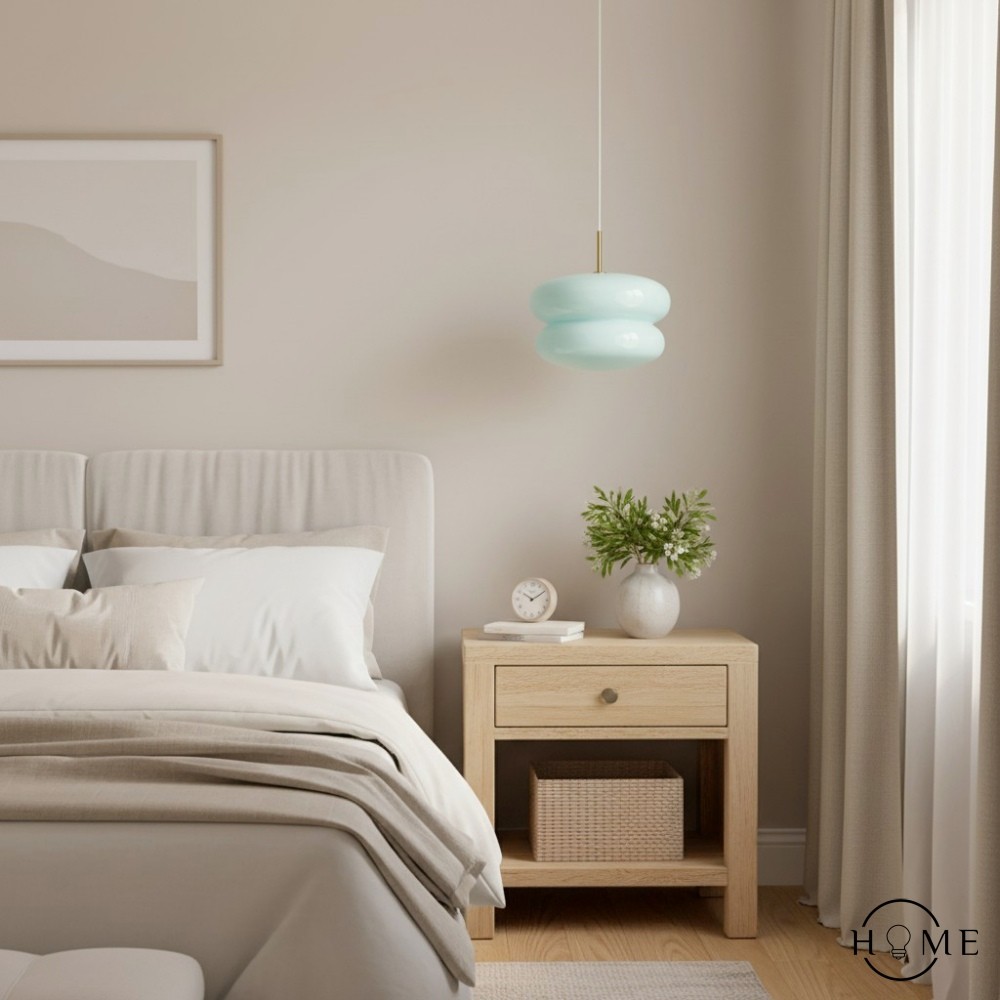 Orra Opaalglazen Hanglamp - Elegante Hanglamp met Dubbele Laag voor de Woonkamer HL1781