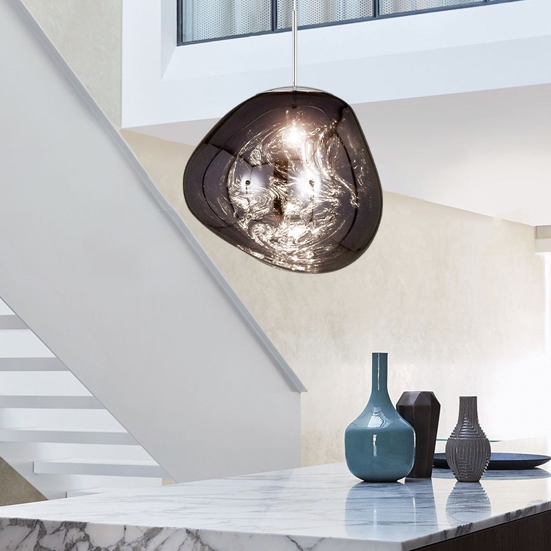 Glass Dynamic Surface Hanglamp