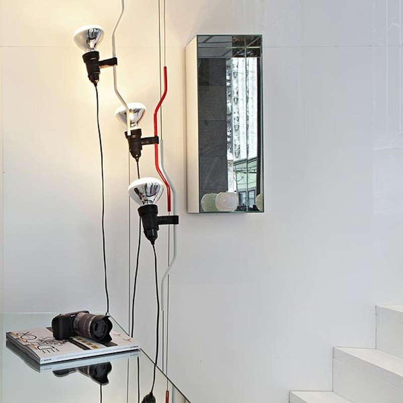 Minimalistische Metalen Lineair Design Lamp