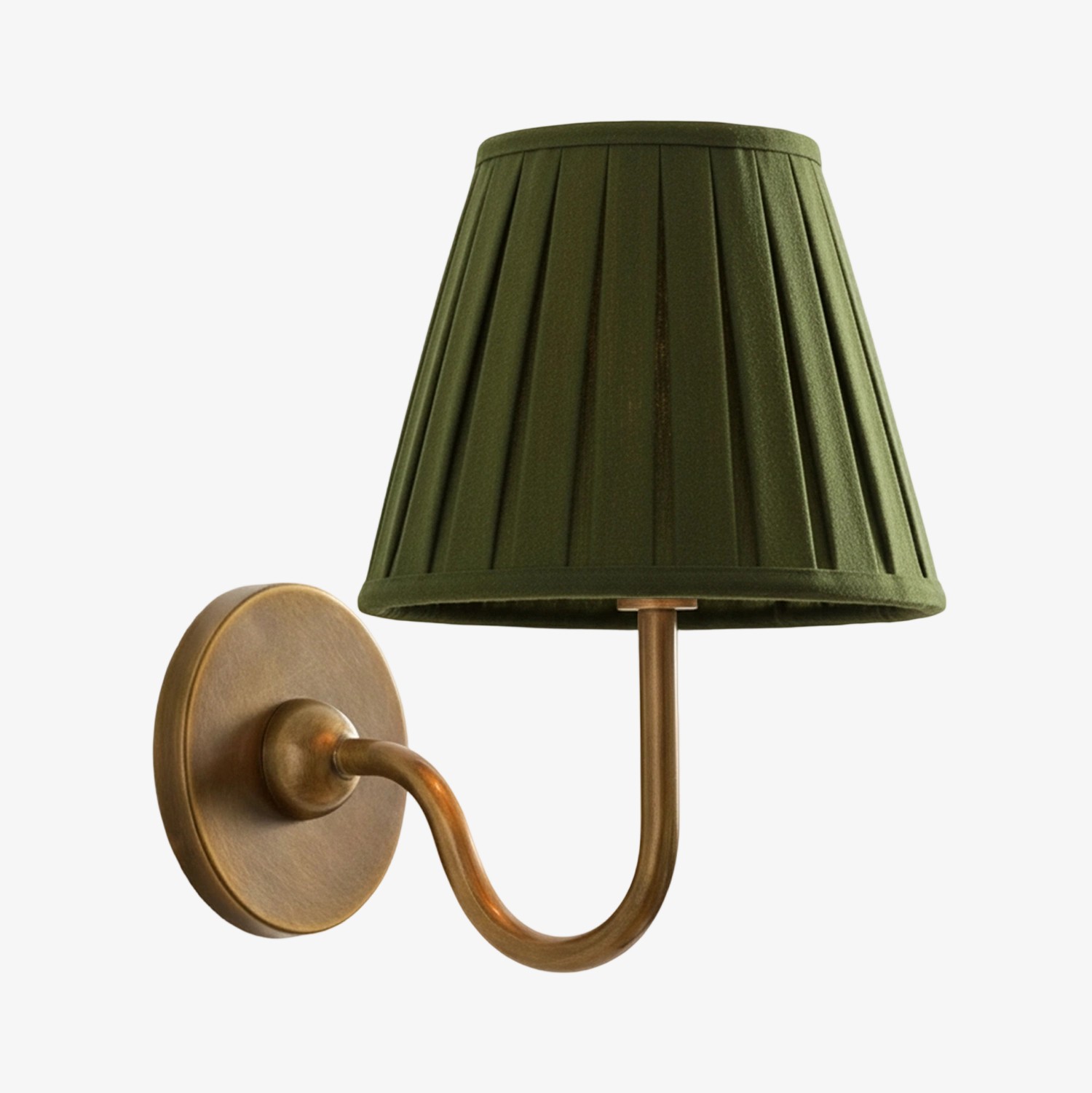 Luvora Vintage Wandlamp met Linnen Kap - Moderne Metalen Wandverlichting HL1594