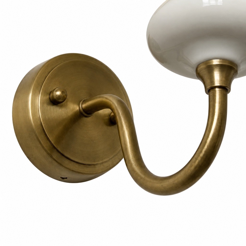 Shellure Keramische Schelp Wandlamp - Elegante Franse Stijl Slaapkamer Accentlamp HL3552