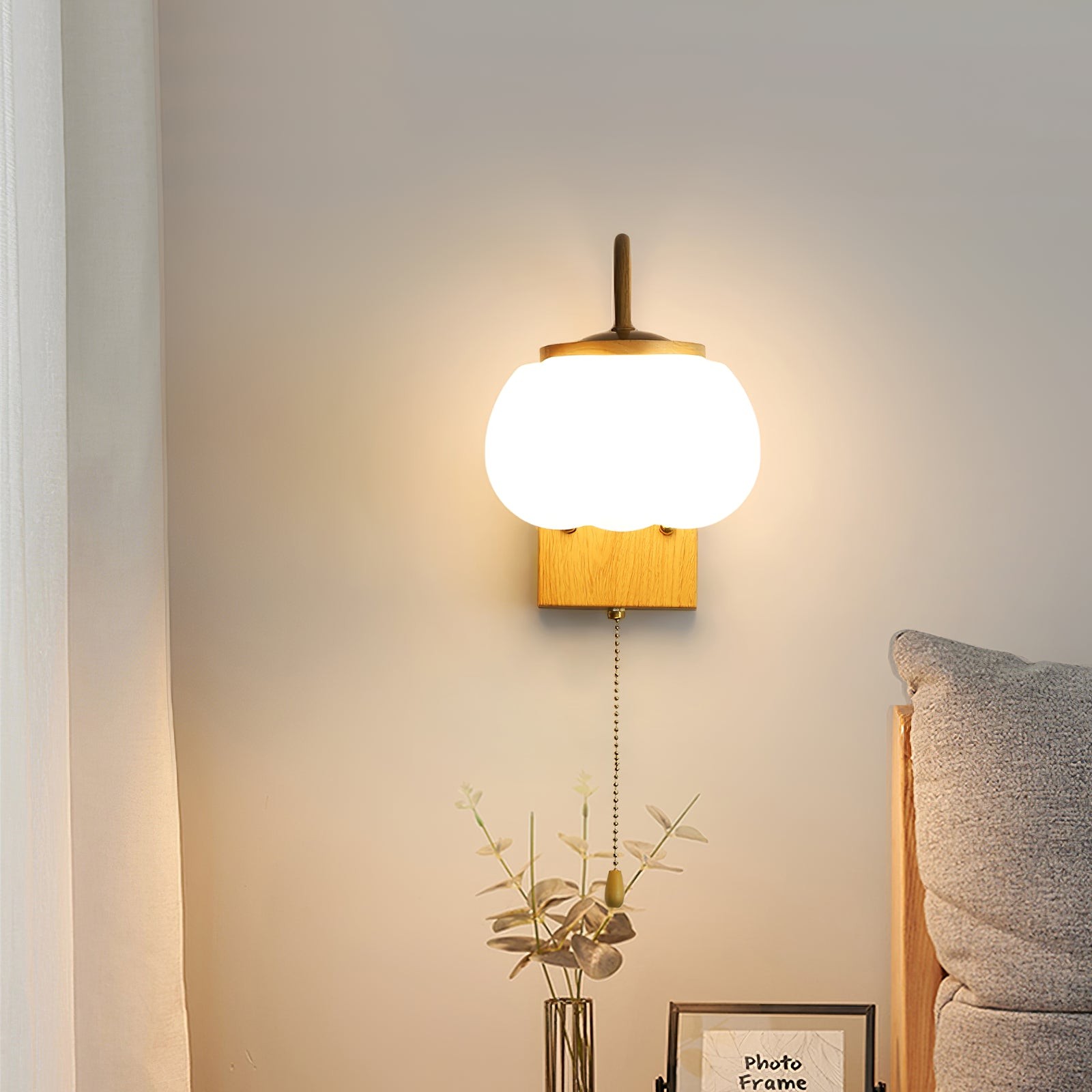 Kapok bloem wandlamp HL2972