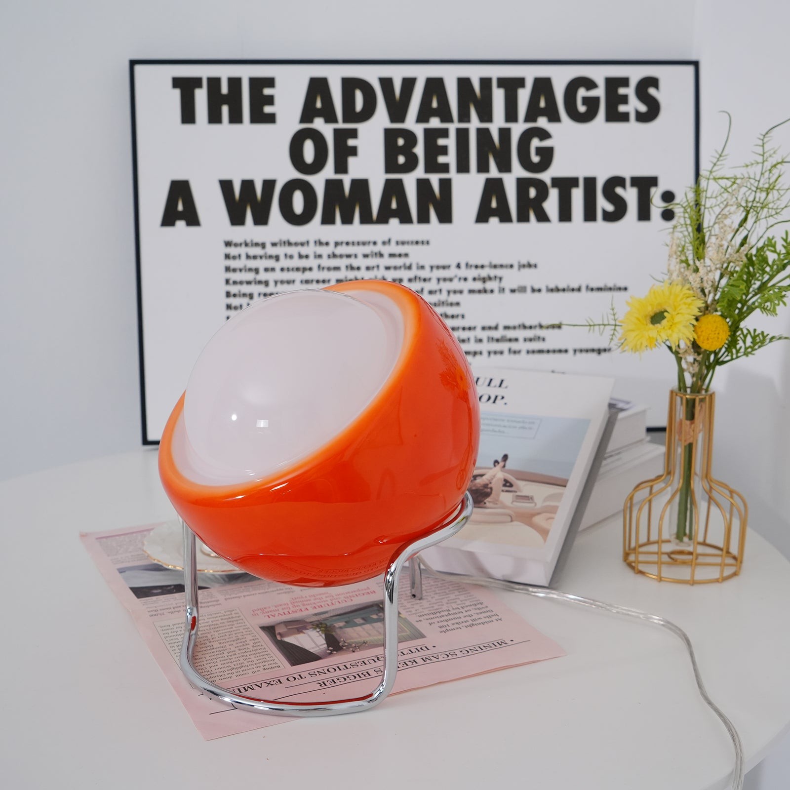 Creatieve Bauhaus Egg Design Slaapkamer Tafellamp HL200