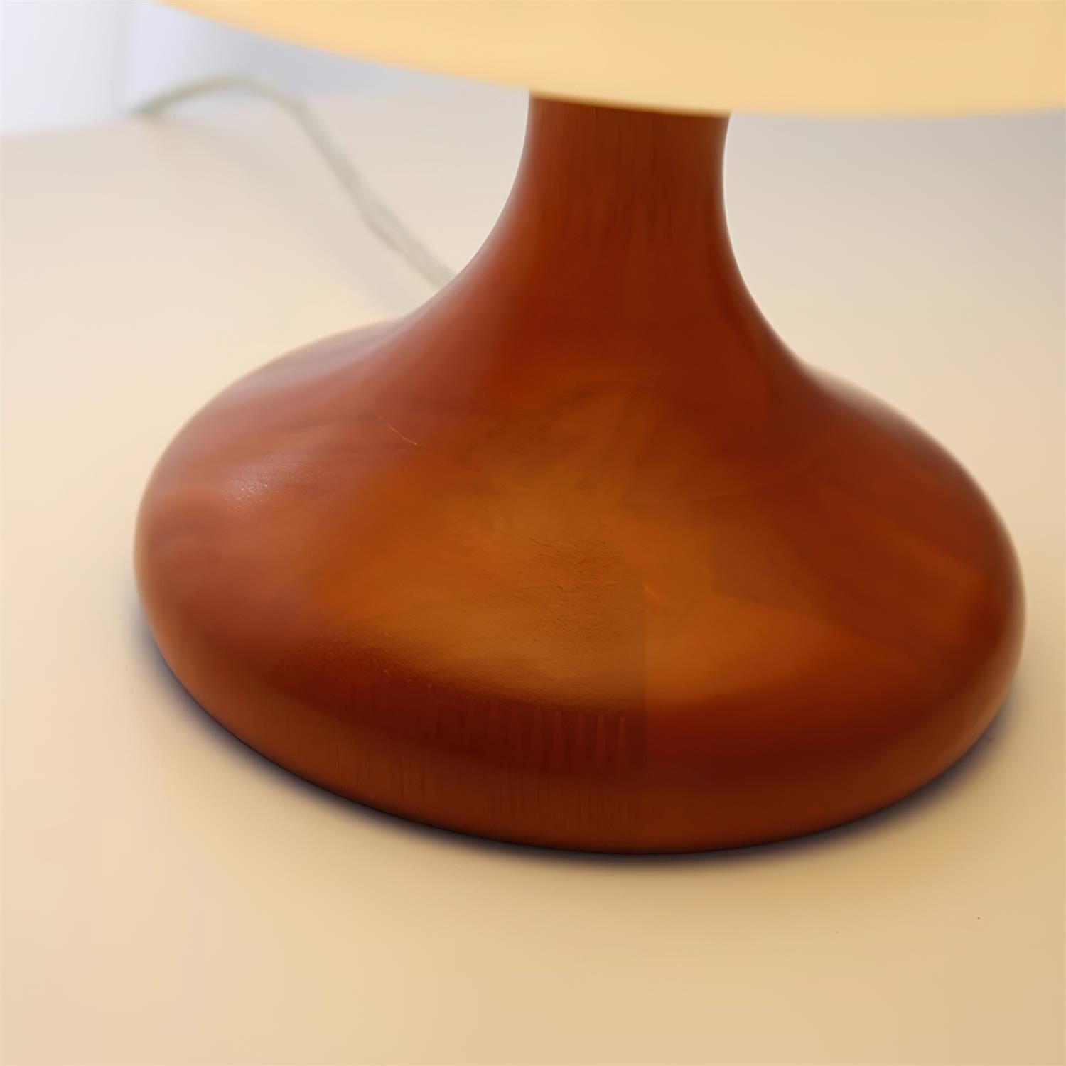 Paddenstoelvormige gebogen tafellamp HL892