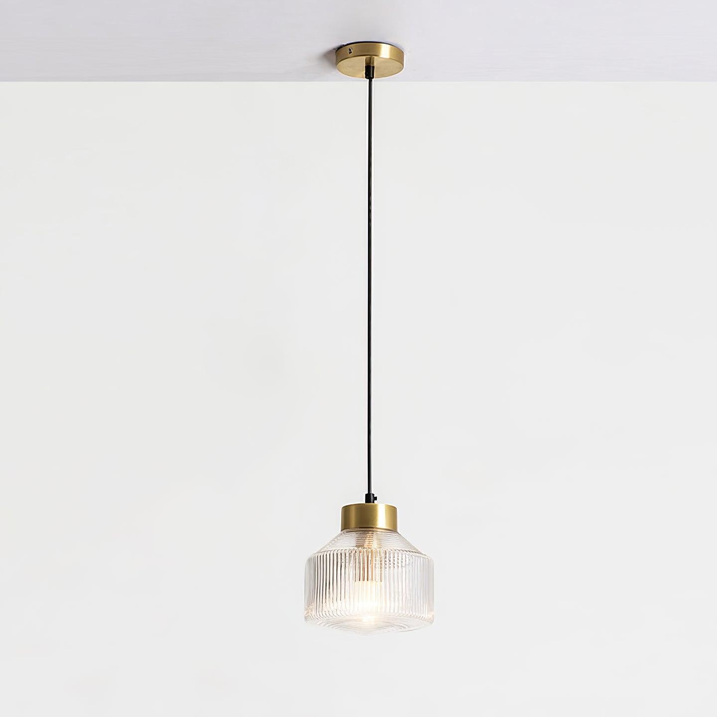 Gestreepte Spinning Top Hanglamp HL727