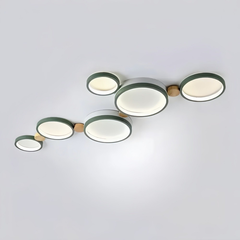 Nordic Circle LED Plafondlamp - Multi Branch Lamp voor Keuken HL1355