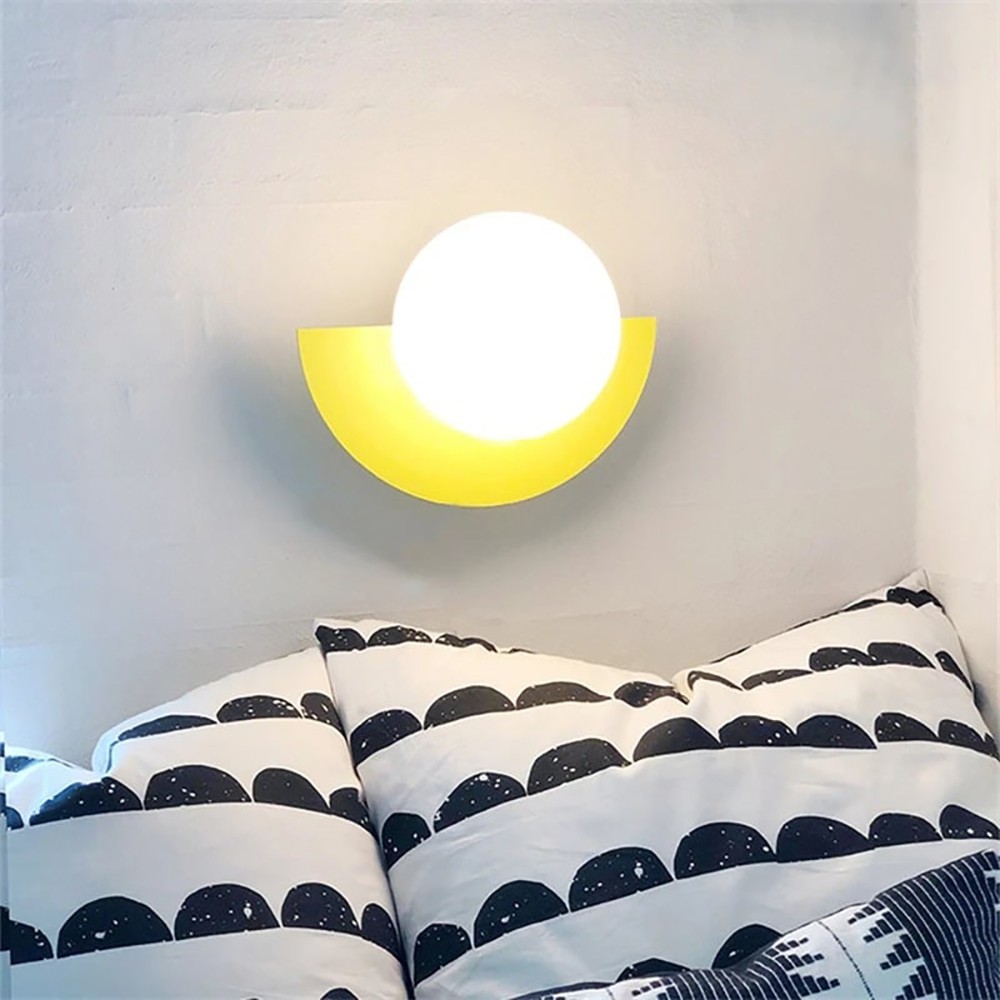 Macaron Kleurrijke Orb Wandlamp HL305