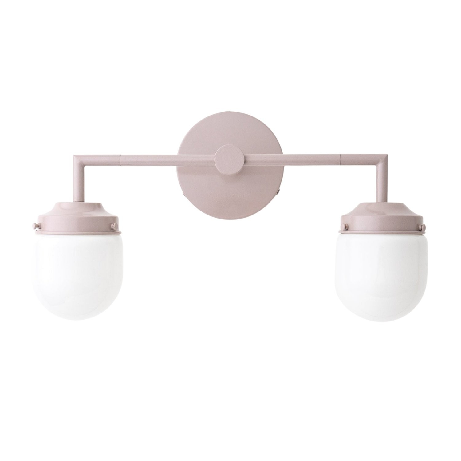 Opaalglas dubbele wastafellamp - Vintage stijl badkamer dubbele wandverlichting HL1665